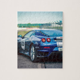 Blue Race Car Puzzle