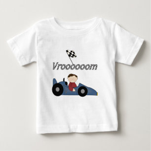 Blue Race Car Tshirts und Geschenke