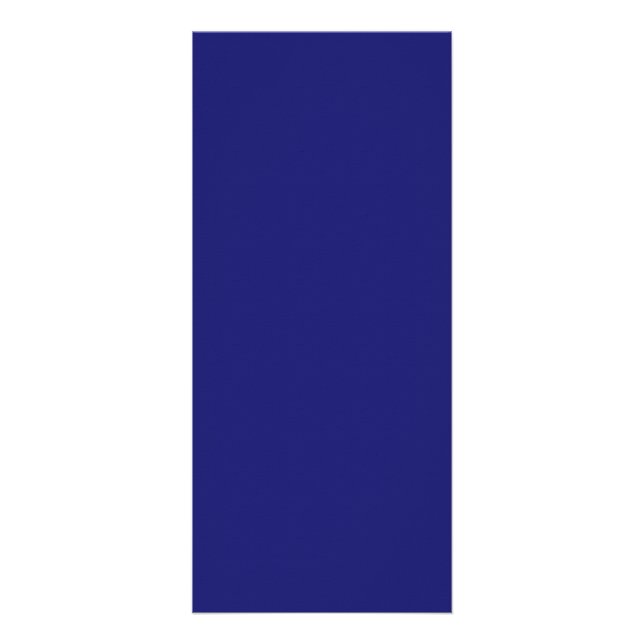 Blue Rack Card Werbekarte (Vorne)