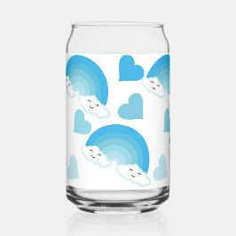 Blue Rainbows Dosenglas