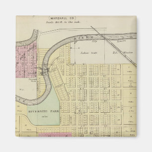Blue Rapids, Marshall Landkreis, Kansas Magnet