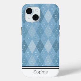 Blue Raute Custom Samsung Case-Mate iPhone Hülle