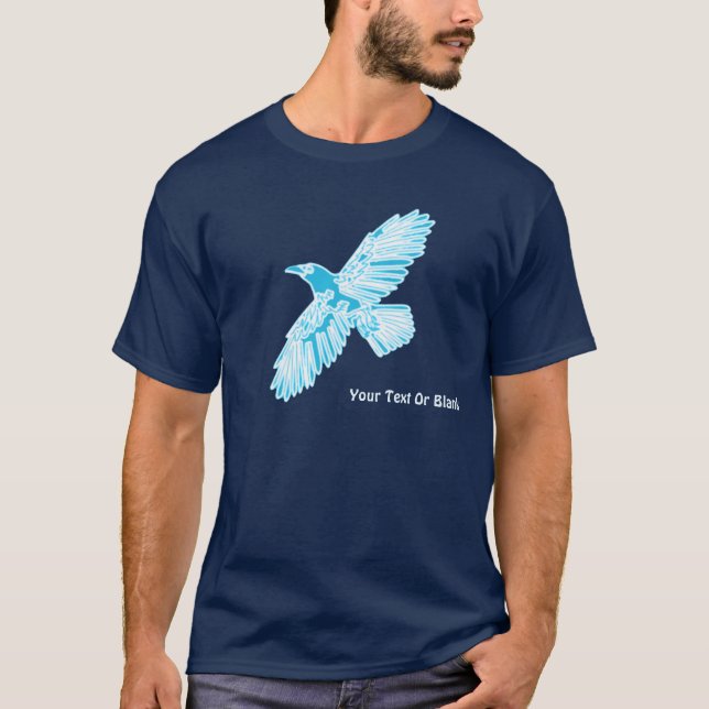 Blue Raven T-Shirt (Vorderseite)