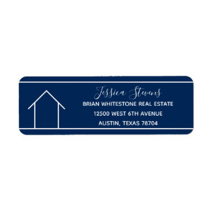 Blue Real Anwesen Company Realtor Rücksendeadresse