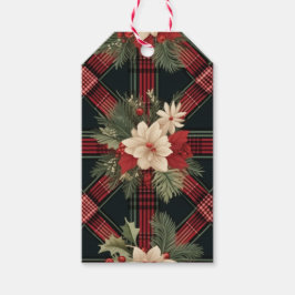 Blue, Red & Black Scottish Celtic Tartan Pattern T Geschenkanhänger