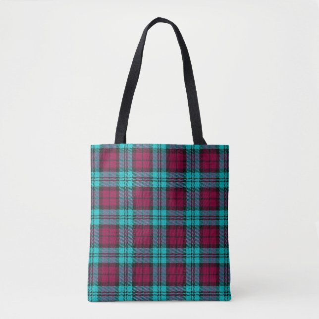 Blue Red Campbell Tartan Blackwatch Kariert (Vorderseite)