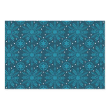 Blue Retro Tides of Christmas Vibes