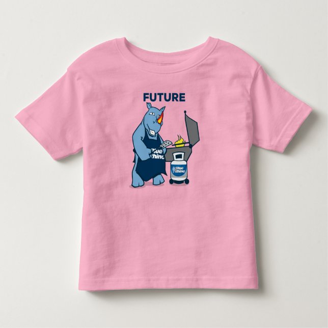 Blue Rhino "Future Rhino" Kleinkind T-shirt (Vorderseite)