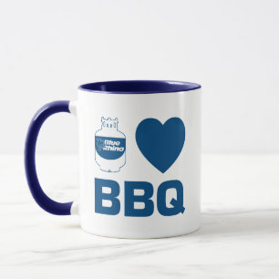Blue Rhino "I Heart GRILLEN" Tasse