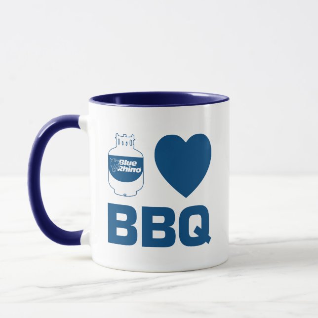 Blue Rhino "I Heart GRILLEN" Tasse (Links)