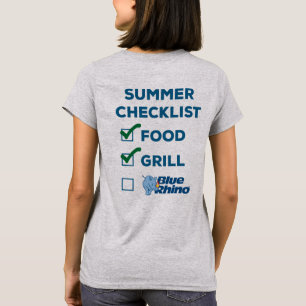 Blue Rhino "Summer Checklist" Frauen T-Shirt