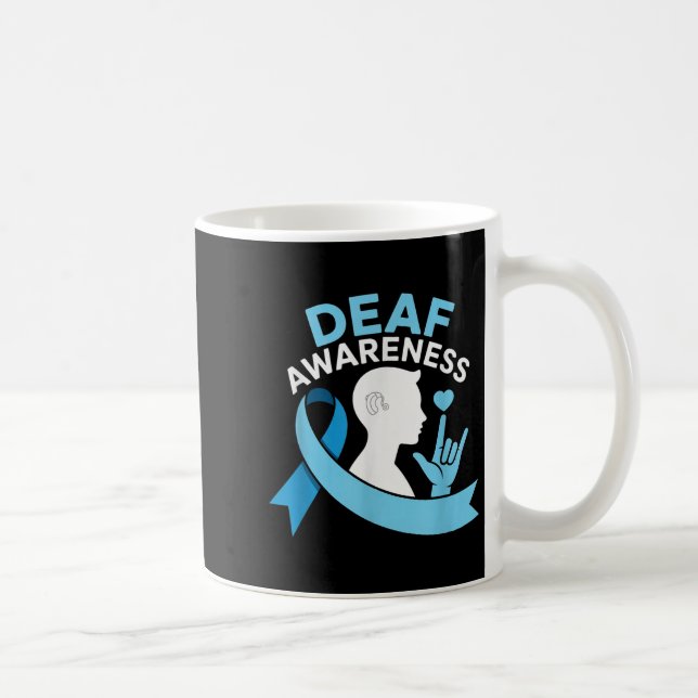 Blue Ribbon Asl Cochlear Impl Kaffeetasse (Rechts)