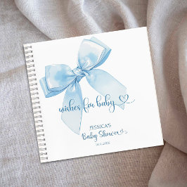 Blue Ribbon Baby Boy wünscht sich Baby Notizbuch
