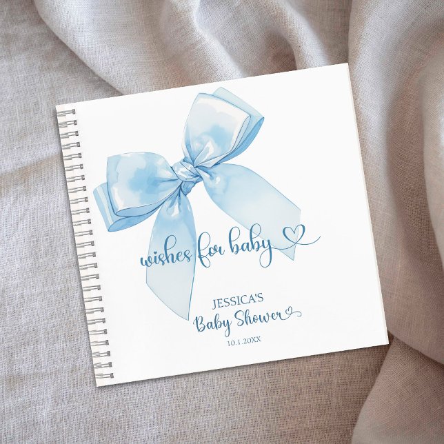 Blue Ribbon Baby Boy wünscht sich Baby Notizbuch (Von Creator hochgeladen)