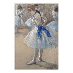 Blue Ribbon Dancer Edgar Degas Fotodruck