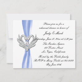 Blue Ribbon Silver Swans Probe Dinner einladen Einladung