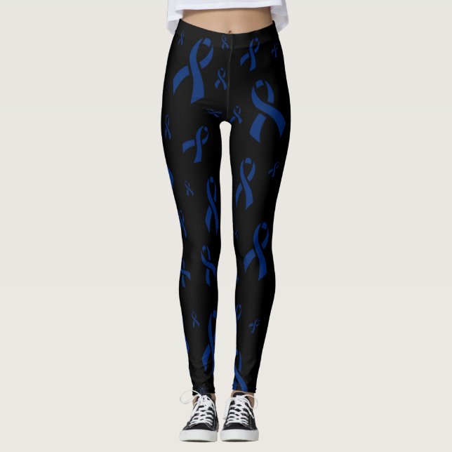 Blue Ribbons...Epstein Barr. Leggings (Vorderseite)