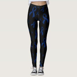 Blue Ribbons...RA Leggings