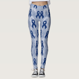 Blue Ribbons...RA Leggings