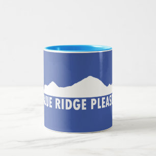 Blue Ridge Bitte Zweifarbige Tasse