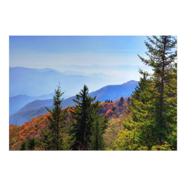 Blue Ridge Fotodruck (Vorne)