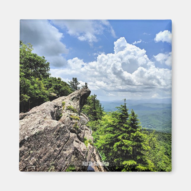 Blue Ridge Mountain, North Carolina Magnet (Vorne)