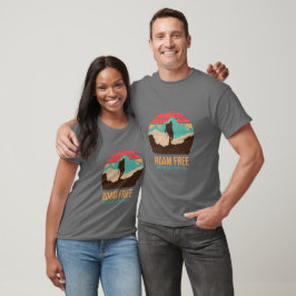 Blue Ridge Mountain Roam Free Wandern im Freien Sh T-Shirt