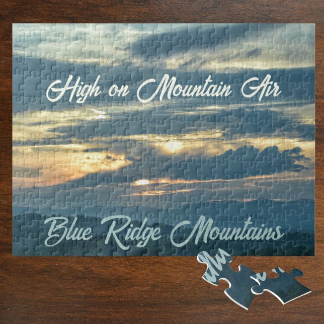 Blue Ridge Mountain - The Blue Ridge Foto Puzzle (Von Creator hochgeladen)