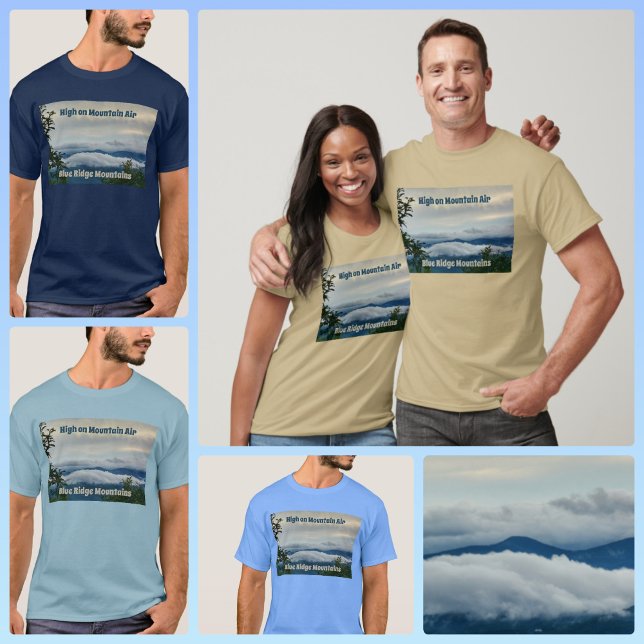 Blue Ridge Mountain - The Blue Ridge T-Shirt (Von Creator hochgeladen)