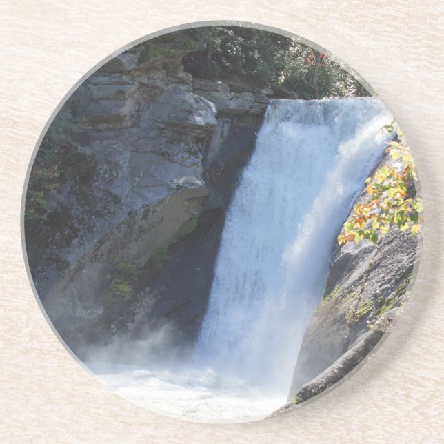 Blue Ridge Mountain Waterfall Untersetzer (Vorne)