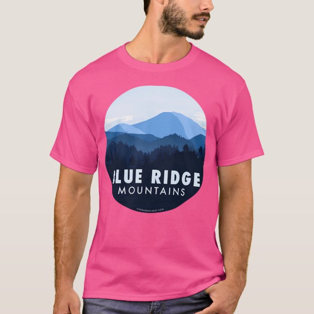 Blue Ridge Mountains aktiv T-Shirt (Vorderseite)