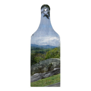 Blue Ridge Mountains Aussicht Schneidbrett Schneidebrett