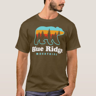 Blue Ridge Mountains Bären Wandern Gebirge nennen T-Shirt