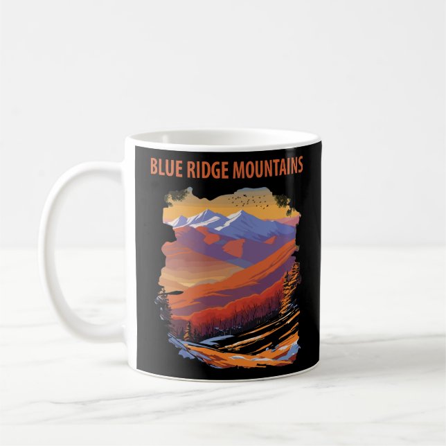 Blue Ridge Mountains Kaffeetasse (Links)
