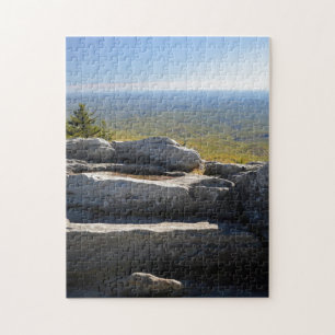 Blue Ridge Mountains Landschaftlich Nature Travel Puzzle