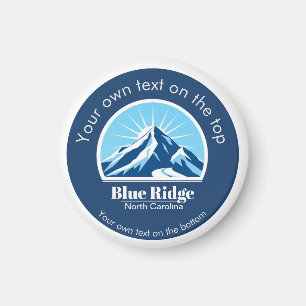 Blue Ridge Mountains NC-Ski resort-Souvenir Magnet