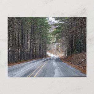 Blue Ridge Mountains Pass Postkarte