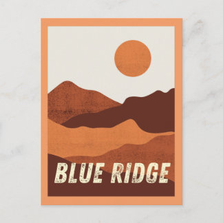 Blue Ridge Mountains Postcard Postkarte