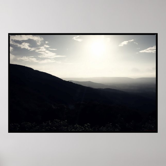 Blue Ridge Mountains Poster #5022 (Vorne)