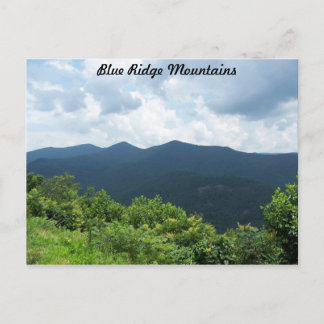 Blue Ridge Mountains Postkarte
