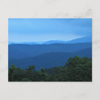 Blue Ridge Mountains Postkarte