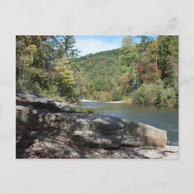 Blue Ridge Mountains Postkarte (Vorderseite)