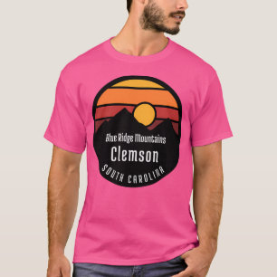 Blue Ridge Mountains Stadt Clemson South Carolin T-Shirt