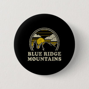 Blue Ridge Mountains T-Shirt Vintage Wandern Mount Button