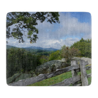 Blue Ridge Mountains Vista Cutting Board Schneidebrett