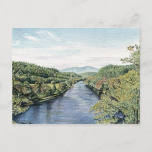 Blue Ridge Parkway an der James River Postcard Postkarte