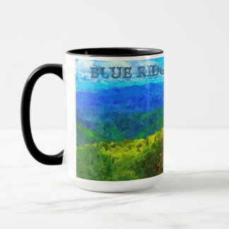 Blue Ridge Parkway Aquarell Tasse