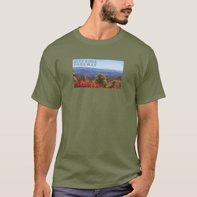 Blue Ridge Parkway BRP T-Shirt (Vorderseite)