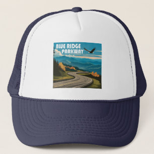 Blue Ridge Parkway Eagle Truckerkappe