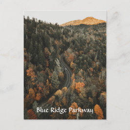 Blue Ridge Parkway Foto Landschaftlich Appalachen Postkarte